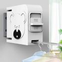 SOGA 160mm Wall-Mounted Clothes Line Dry Rack White