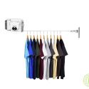 SOGA 160mm Wall-Mounted Clothes Line Dry Rack White
