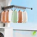 SOGA 93.2cm Wall-Mounted Clothing Dry Rack