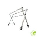 SOGA 2.0m Portable Standing Clothes Drying Rack with Wheels