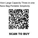 Fashion Large Capacity Three-in-one Saffiano Bag Portable Simplicity