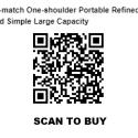 All-match One-shoulder Portable Refined And Simple Large Capacity