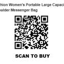 Fashion Women's Portable Large Capacity Shoulder Messenger Bag