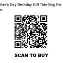 Mother's Day Birthday Gift Tote Bag For Mom
