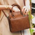 Leather Large Capacity Multi-Pocket Business Laptop Handbags