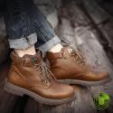 Fashion Men's Casual Mid-cut Leather Boots
