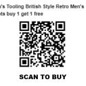 Men's Tooling British Style Retro Men's Boots buy 1 get 1 fr