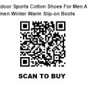 Outdoor Sports Cotton Shoes For Men And Women