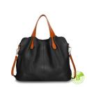 Leather bag women's mother bag soft leather tote bag