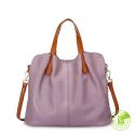 Leather bag women's mother bag soft leather tote bag