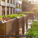 SOGA 80cm Planter Box with Legs