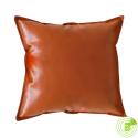 SOGA 45cm Light Luxury Urban Simulated Leather Throw Pillow