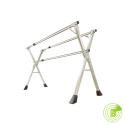 SOGA 2.0m Portable Standing Clothes Drying Rack 3 Poles