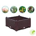 SOGA 2X 120cm Raised Planter Box Vegetable Herb Flower Outdoor Plastic