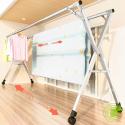 SOGA 2X 2.0m Portable Standing Clothes Drying Rack Foldable Space-Sa