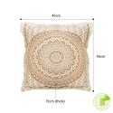SOGA 2X 50cm Pillow Cover Moon Decor Cotton Decorative Throw