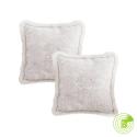 SOGA 2X 45cm Pillow Cover French Jacquard Woven France Peony Floral