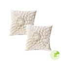 SOGA 2X 45cm Pillow Sunflower Cover 100% Cotton Covers Linen Case Cush