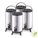 SOGA 4X 12L Portable Insulated Cold/Heat Coffee Tea Beer Barrel Brew P