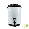 SOGA 4X 12L Stainless Steel Insulated Milk Tea Barrel Hot and Cold Bev