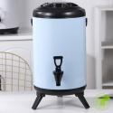 SOGA 4X 12L Stainless Steel Insulated Milk Tea Barrel Hot and Cold Bev