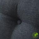 SOGA 4X 100cm Dark Grey Triangular Wedge Bed Pillow Headboard Backrest