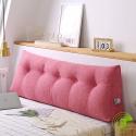 SOGA 4X 150cm Pink Triangular Wedge Bed Pillow Headboard Backrest Beds