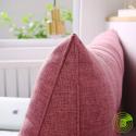 SOGA 4X 180cm Pink Triangular Wedge Bed Pillow Headboard Backrest Beds